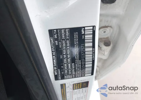 2015 Mercedes-Benz Glk 350 из США, поврежденный, VIN WDCGG5HB5FG372571